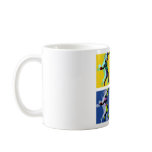 Basketball player coffee mug