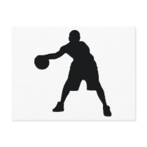 Basketball Player Post Card