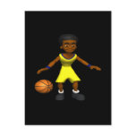 Basketball Player Post Card
