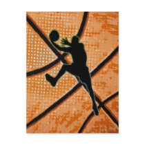 Basketball Player Postcard