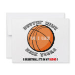 Basketball Player Pride Personalized Invitations