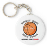 Basketball Player Pride Key Chains