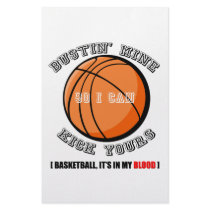 Basketball Player Pride Stationery Design
