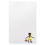 Basketball Player Stationery Design