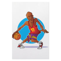 Basketball Player stationery by wizardofdraws Basketball Player stationery