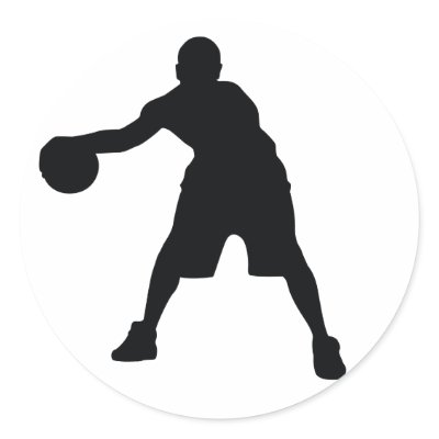 Basketball Player Sticker by VectorGraphics