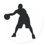 Basketball Player Sticker