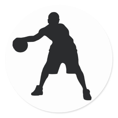 Basketball Player stickers