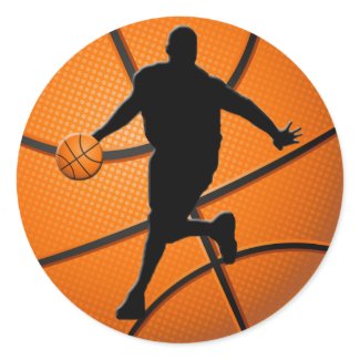 BASKETBALL PLAYER sticker