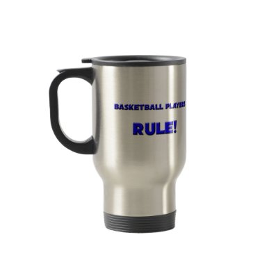 Basketball Players Rule! Coffee Mugs by professions