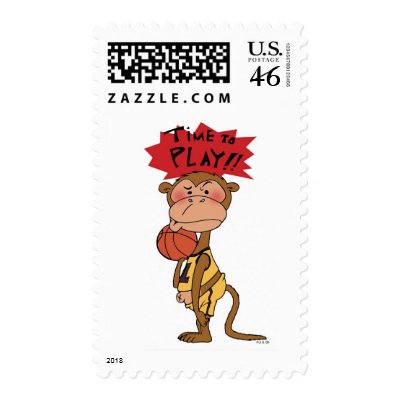 Basketball Stamps by jsoh