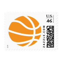 basketball. stamp