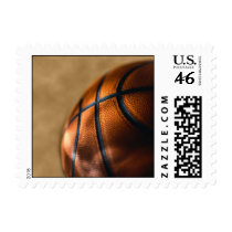 Basketball Postage Stamp