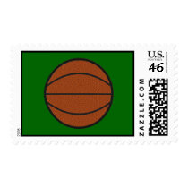 Basketball Postage Stamps