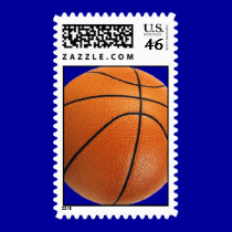 Basketball Postage Stamps stamps