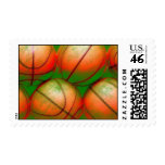 Basketball Postage Stamps