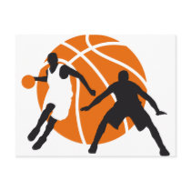 basketball postcards