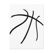 basketball postcard