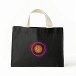 Basketball Red Blue And White Canvas Bags