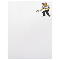 Basketball Referee Custom Letterhead