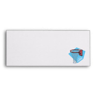 Basketball Rim Envelope by SportsArena