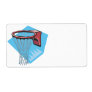Basketball Rim Custom Shipping Label