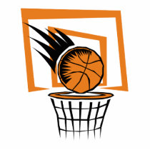 basketball score graphic photo sculpture