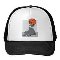 Basketball Seal hats