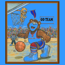 Basketball Shirt - Boy's by ZachBear Basketball Shirt - Boy's