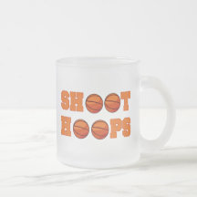 Basketball Shoot Hoops T-shirts and Gifts Coffee Mugs
