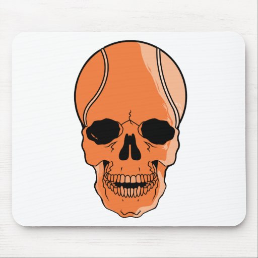 Basketball Skull Mousepad
