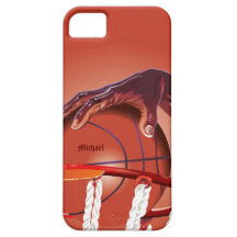 Basketball Slam Dunk Point iPhone 5 Case