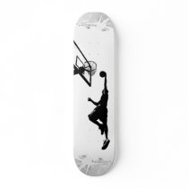 Basketball Slam Dunk Silhouette Skate Boards