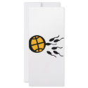 basketball sperm icon rack cards
