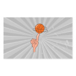 basketball spin on finger graphic sticker