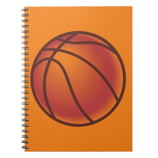 Basketball Spiral Notebook Zazzle