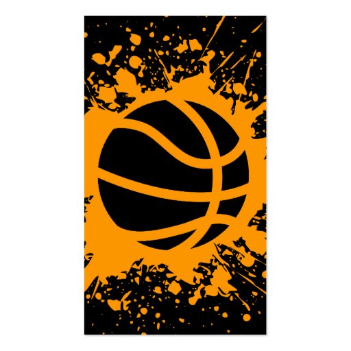 basketball splatz business cards (front side)