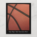 Basketball Sports Image Custom Flyer