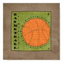 Basketball (Sporty Collection) posters by homeberries Basketball (Sporty Collection) posters