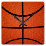 Basketball Square Wallclock