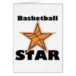 basketball star greeting cards