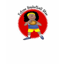 Basketball Star Girl 2 t-shirts