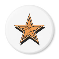 Basketball Star magnets