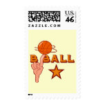 Basketball Star T-shirts and Gifts Postage Stamps