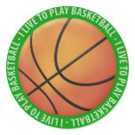 Basketball Sticker
