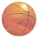 Basketball stickers