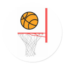 Basketball stickers by pollop Basketball stickers