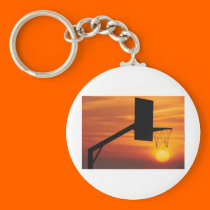 BASKETBALL SUNSET keychains