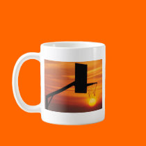 BASKETBALL SUNSET mugs