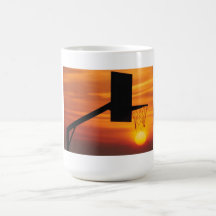 BASKETBALL SUNSET MUGS